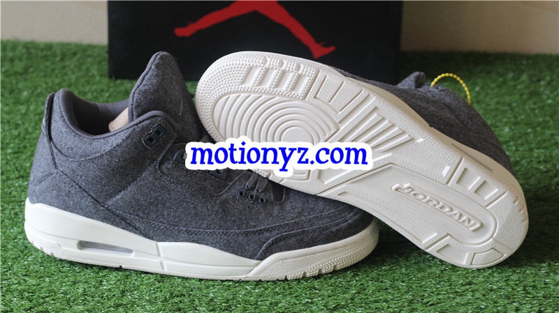 Authentic Air Jordan 3 Retro Wool